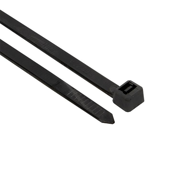 Хомут нейлоновый черный (8,2x500) (100шт.) EKF Basic
