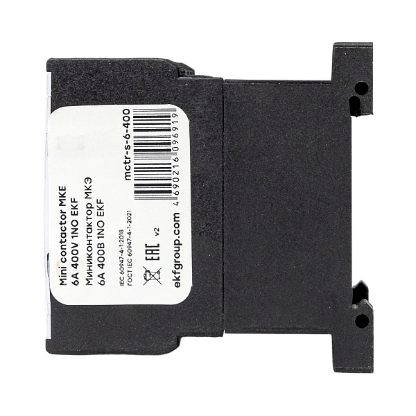 Контактор МКЭ-1 6А 1NO 400В AC EKF