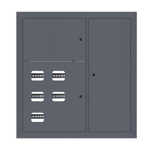 Щит этажный 5 кв. RAL7024 (1000x950x150) EKF PROxima