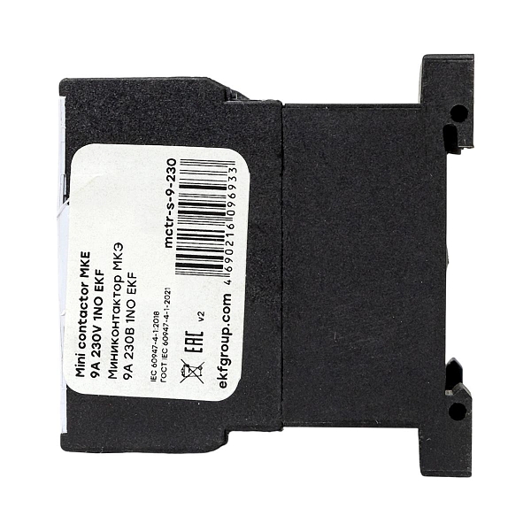 Контактор МКЭ-1 9А 1NO 230В AC EKF