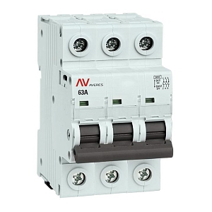 Выключатель нагрузки AVN 3P 63A AVERES EKF 