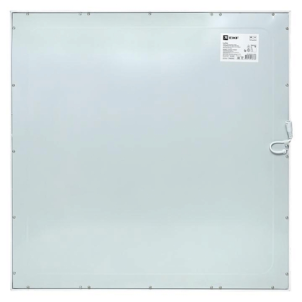Панель светодиодная тонкая ДВО-4008-W 36Вт 6500К белая без драйвера 595x595 EKF