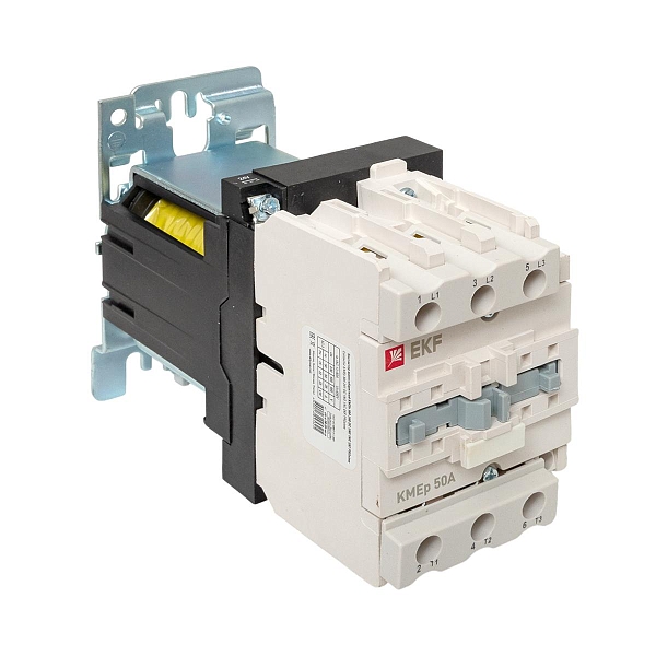 Контактор КМЭп-5 50А 1NO+1NC 24В DC EKF