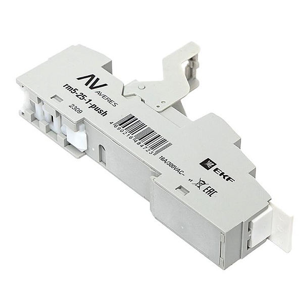Разъем для реле РM5 25/1 Push-in EKF AVERES