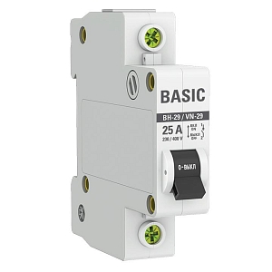Выключатель нагрузки ВН-29 1P 25А BASIC