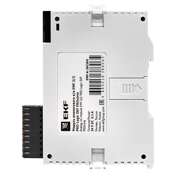 Модуль аналогового в/в EMF 2/2 PRO-Logic EKF (с поверкой)
