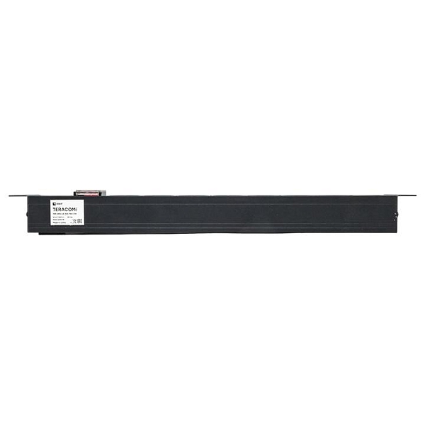 Блок розеток PDU TERACOM PRO 19" 1U 10А/250В 7 розеток Schuko с выключателем без шнура питания входной разъем C14 корпус алюминий черный
