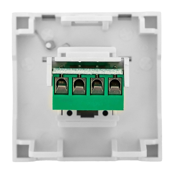 Розетка RJ11, 2 модуля EKF