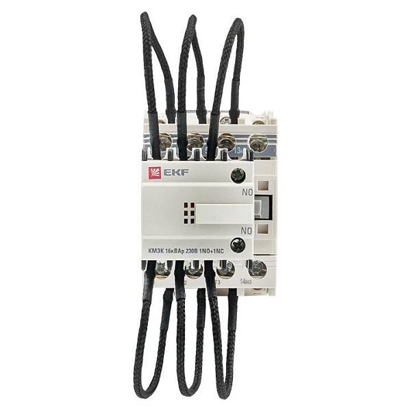 Контактор для конденсатора КМЭК 16квар 230В 2NО+1NC EKF PROxima