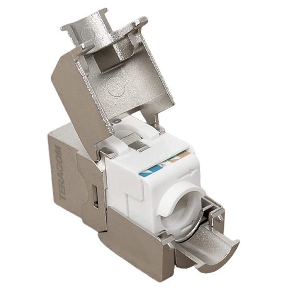 Модуль Keystone TERACOM CS Cat.6A экранированный STP 110 IDC 180 градусов самозажимной (Toolless)