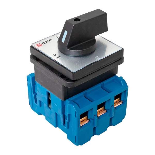 Переключатель кулачковый ПК-2-13 100А 3P «ВКЛ-ВЫКЛ» IP65 EKF