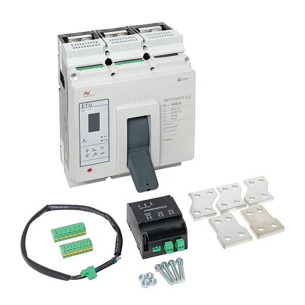 Выключатель автоматический в литом корпусе AV-POWER-5/3 1600А 70кА ETU6.0 EKF