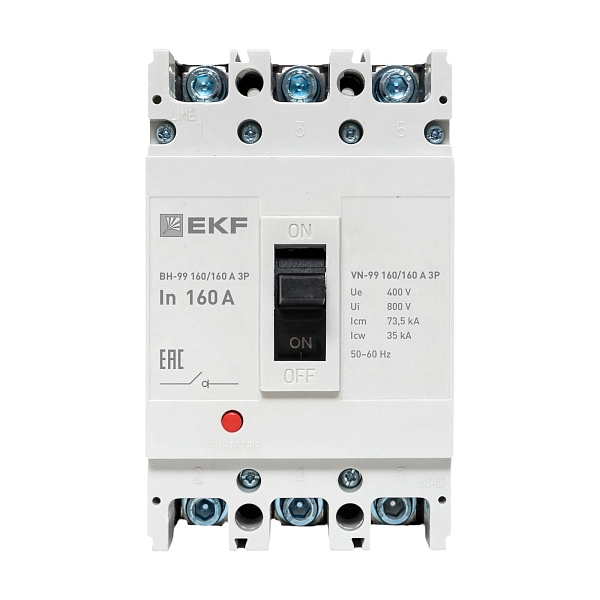 Выключатель нагрузки ВН-99 160/160А 3P EKF PROxima