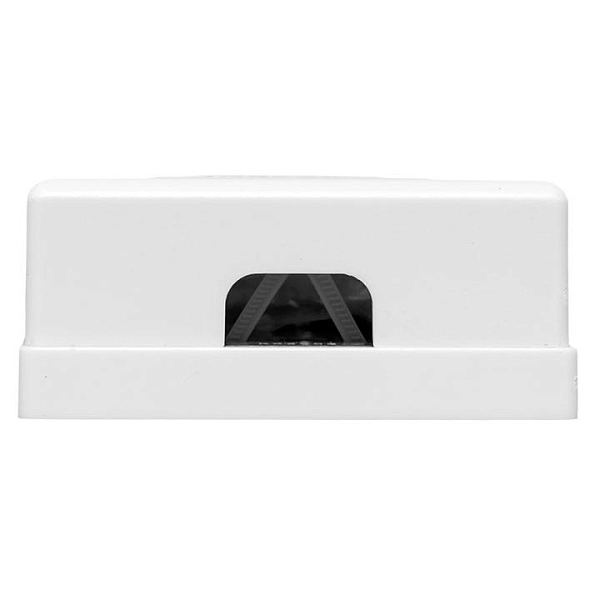 Розетка настенная TERACOM PRO Cat.6 неэкранированная 2 порта RJ-45 Dual IDC белая