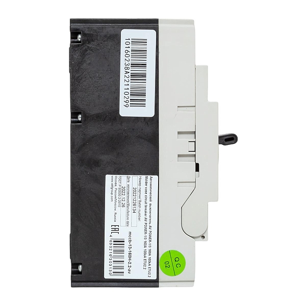 Выключатель автоматический в литом корпусе AV-POWER-1/3 160А 100кА ETU2.2 EKF