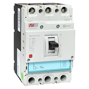 Выключатель автоматический в литом корпусе AV-POWER-2/3 160А 80кА TR EKF