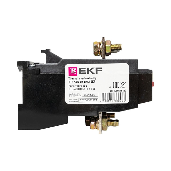 Реле тепловое РТЭ-4380 80-110А EKF