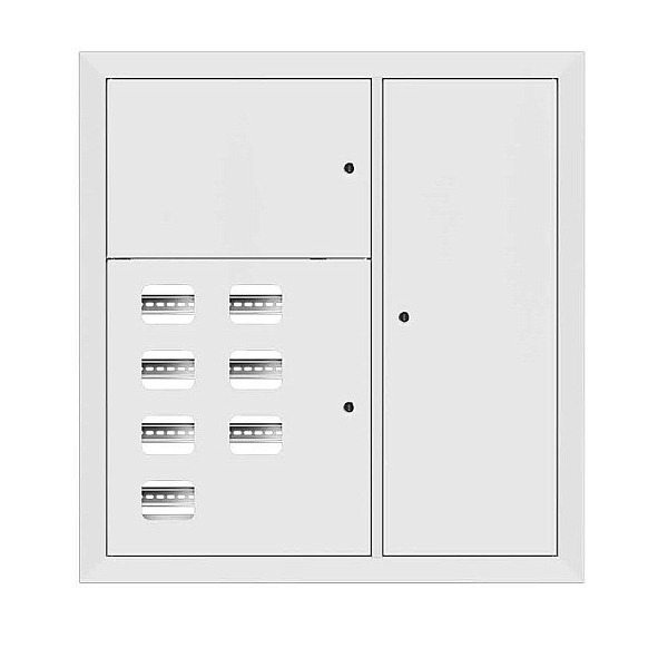 Щит этажный 7 кв. RAL9003 (1000x950x150) EKF PROxima