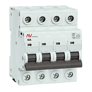 Выключатель нагрузки AVN 4P 40A AVERES EKF 