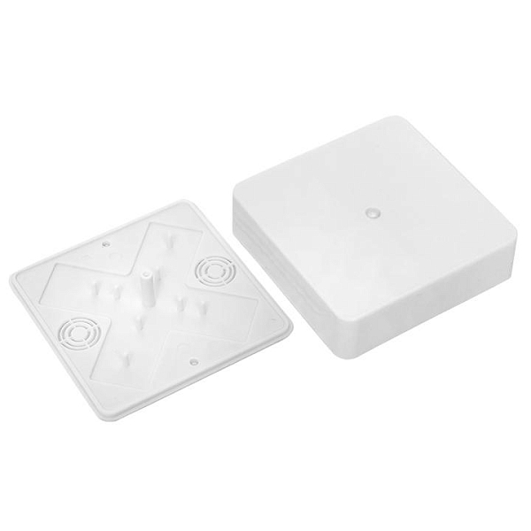 Коробка разветвительная KMP-030-032 наружная (100x100x28) белая EKF PROxima