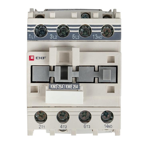Контактор КМЭ-2 25А 1NC 12В AC EKF