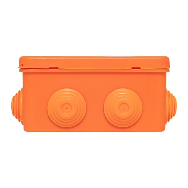 Коробка огнестойкая E45 100x100x50мм с клеммникам 6 полюсов 0,5-10мм2 IP55 HF EKF
