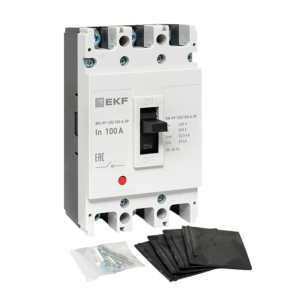Выключатель нагрузки ВН-99 125/100А 3P EKF PROxima