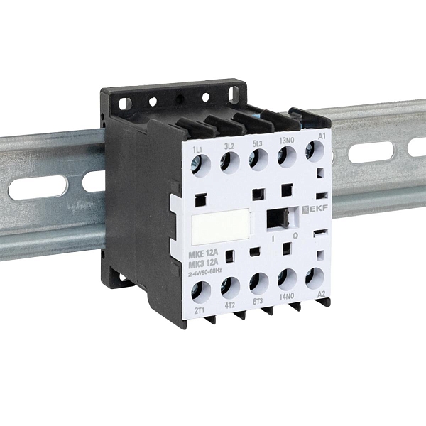 Контактор МКЭ-1 12А 1NO 24В AC EKF