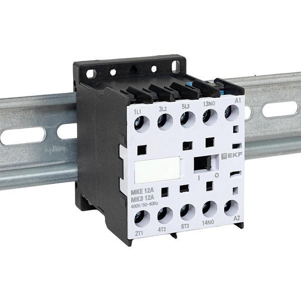 Контактор МКЭ-1 12А 1NO 400В AC EKF