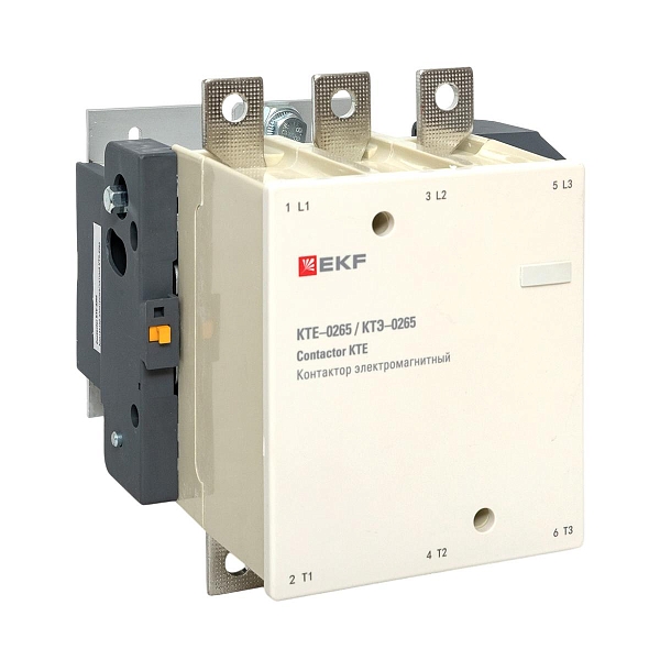 Контактор КТЭ-1 265А 1NO 400В AC EKF
