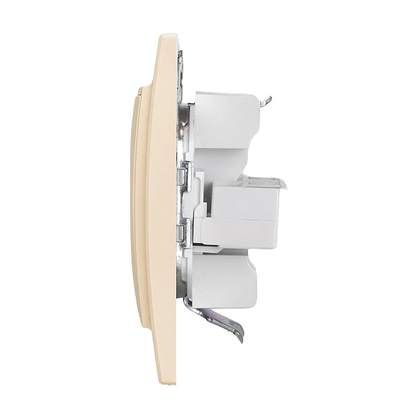 Розетка RJ-45+Phone СП бежевый Минск EKF