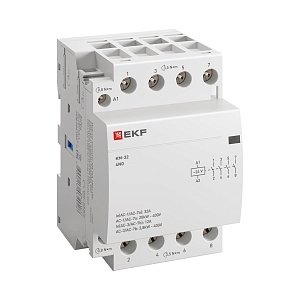 Контактор модульный КМ 32А 4NO 24В АС (3 мод.) PROXIMA EKF