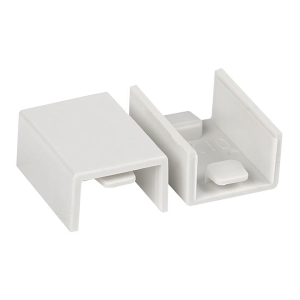 Соединитель (15x10) (4 шт) белый EKF-Plast 