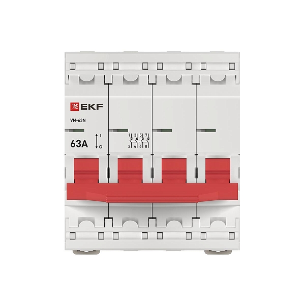 Выключатель нагрузки ВН-63N 4P 63А PROXIMA EKF 