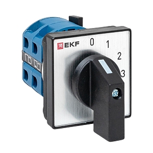 Переключатель кулачковый ПК-1-101 25А 1P «0-1-2-3» EKF PROxima