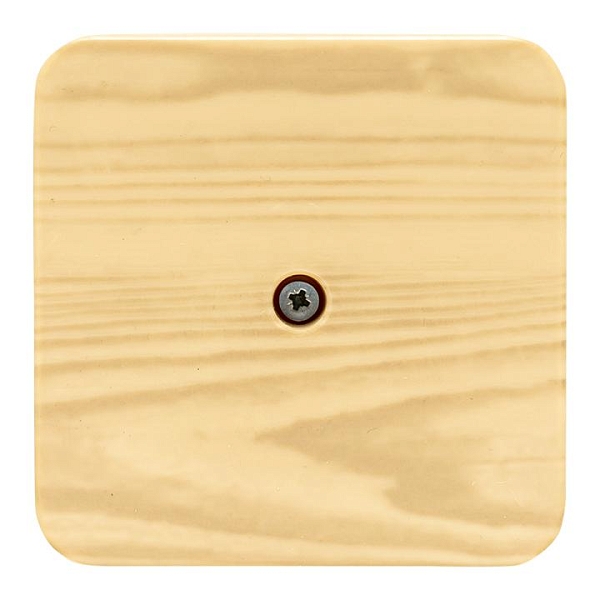 Коробка разветвительная КМР-030-030кг (75x75x26) с клеммником светлое дерево EKF PROxima