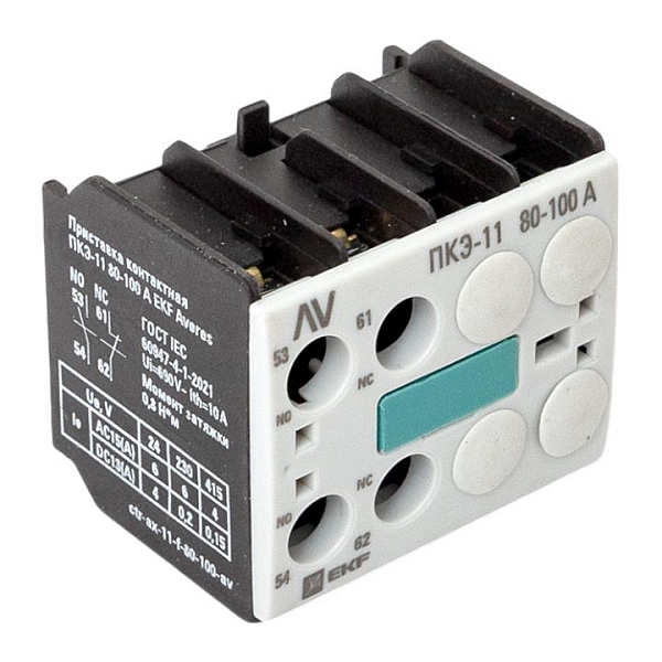 Приставка контактная ПКЭ-11 80-100А EKF AVERES