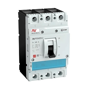 Выключатель автоматический в литом корпусе AV-POWER-1/3 10А 80кА TR EKF