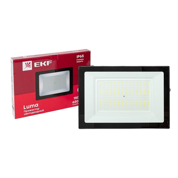 Прожектор светодиодный СДО-3007 150Вт 6500К IP65 LUMA EKF