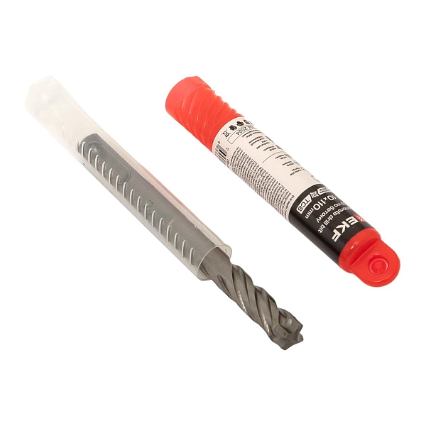 Бур по бетону SDS-plus 10x110 мм (4 резца) EKF Professional