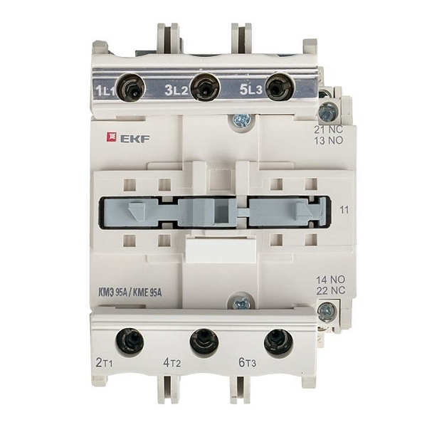 Контактор КМЭ-3 95А 1NO+1NC 36В AC EKF
