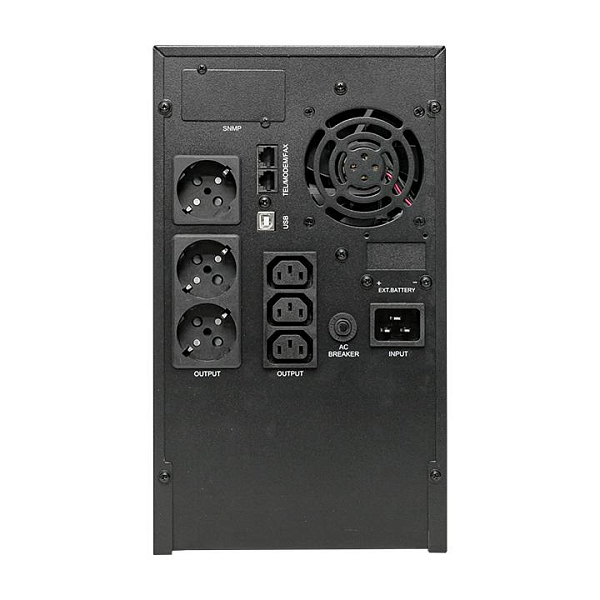 Источник Бесперебойного Питания Линейно-интерактивный E-Power PSW 600 3000 ВА,2400Вт, напольный, c АКБ 4x12В_9 Ач,USB,RJ45,3хСE13,3xSchuko