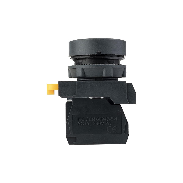 Кнопка SB-21 плоская без фиксации 1NС белая IP65 EKF
