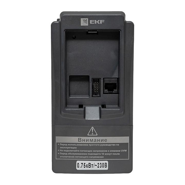 Преобразователь частоты 0,75/1,5кВт 1x230В VECTOR-100 EKF PROxima