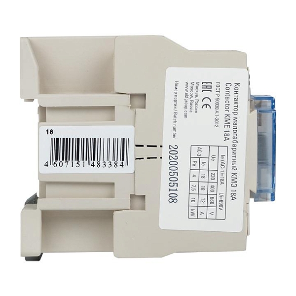 Контактор КМЭ-1 18А 1NO 230В AC EKF
