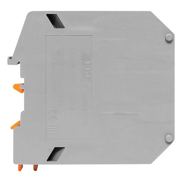 Клемма проходная винтовая JXB 95 мм2 серая EKF