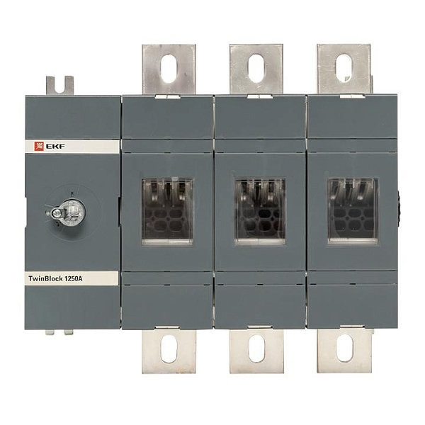 Рубильник 1250A 3P без рукоятки управления TwinBlock EKF 