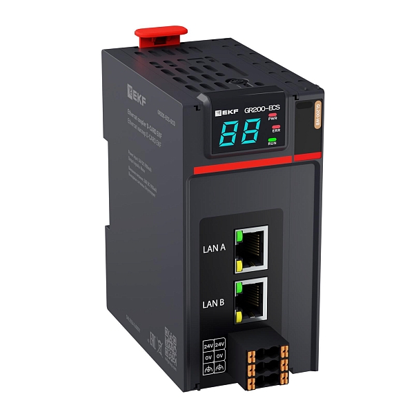Модуль сетевой двухпортовый коммуникационный GL200-CE2 D-CARD EKF