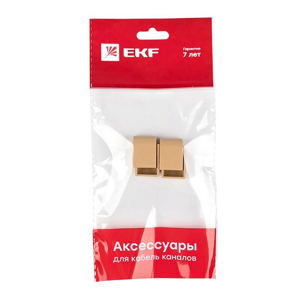 Заглушка (15x10) (4 шт) светлое дерево EKF-Plast 