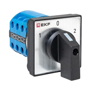 Переключатель кулачковый ПК-1-23 10А 3P "1-0-2" EKF PROxima